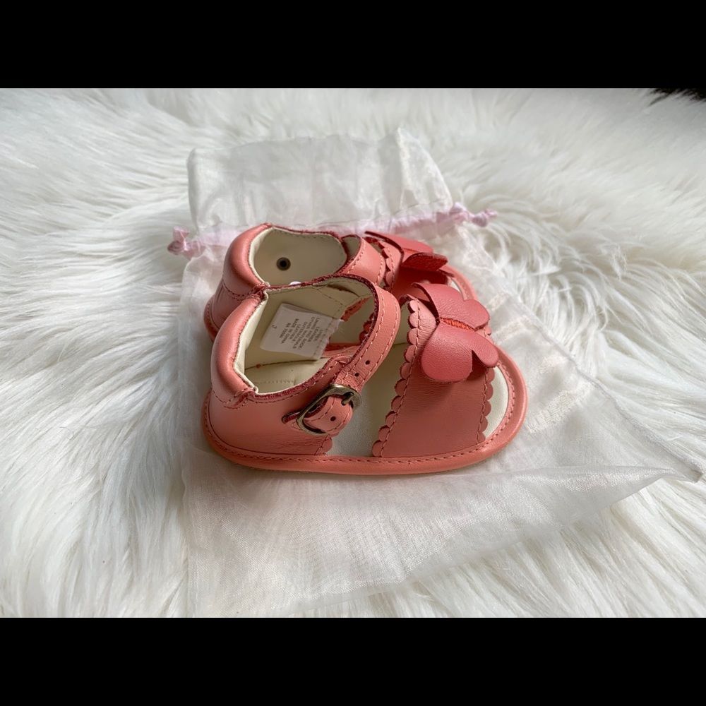 Janie and Jack Infant Leather Sandal (Size 3)